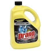 Drano Max Gel Drain Clog Remover, Commercial Line, 128 fl oz