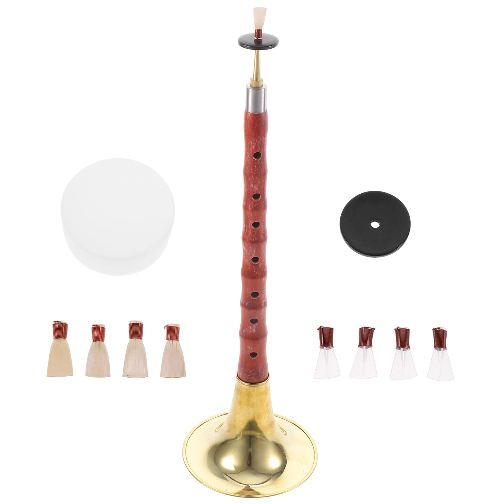 Pretyzoom 1Set Practical Chinese Suona Musical Instrument Lightweight and Rust Resistant