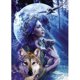 thumbnail image 1 of 5D bricolaje taladro completo diamante pintura abrazo lobo cruz puntada bordado mosaico FLhrweasw Nuevo, 1 of 8