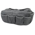 thumbnail image 1 of Reposabrazos de Sofá Bolsa de Almacenamiento Colgante Soporte Organizador con Bolsillos SillóN Bolsa de Almacenamiento Colgante Soporte para el Hogar Gris, 1 of 1