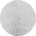thumbnail image 1 of Ahgly Company Machine Washable Indoor Round Transitional Platinum Gray Area Rugs, 3' Round, 1 of 7