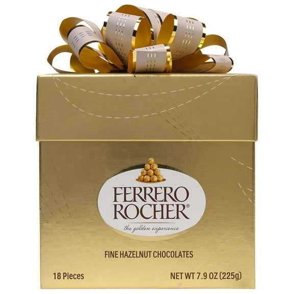 Ferrero Rocher Gift Box Hazelnut, 18 Piece7.9oz