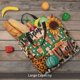 thumbnail image 5 of Disketp Happy Fall Y'All Bolsa Tote de Lona para Mujer, Bolso de Hombro y Cruzado con Cierre de Cremallera, 5 of 7