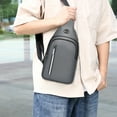 thumbnail image 6 of Kyusrd Crossbody Bag for Women Men Belt Bag With Zipper Pockets Casual Travel Bag Makeup bag With Adjustable Outdoor Sports Bag Shoulder Bag, 6 of 6