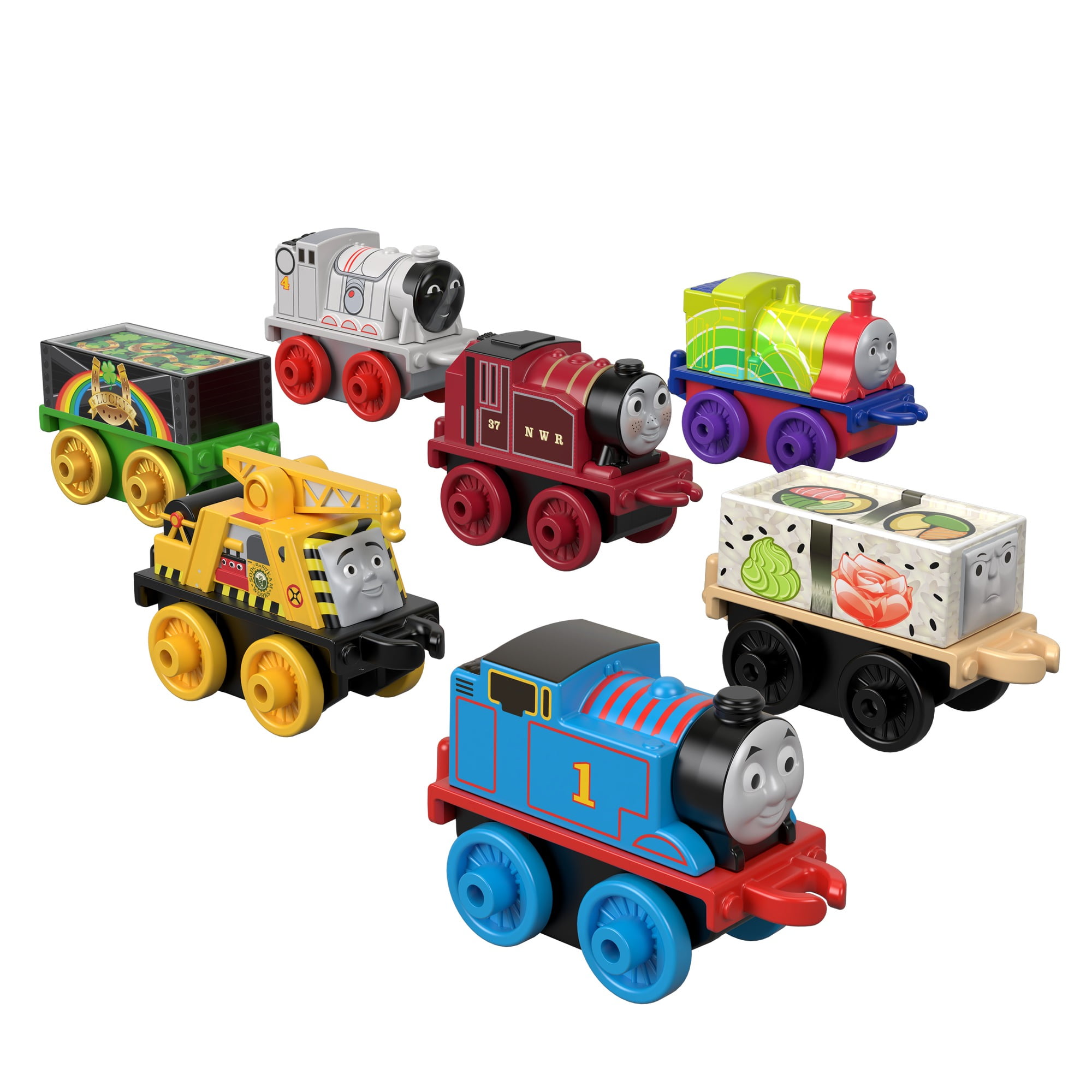 New In Box Thomas and Friends Minis 7 Pack