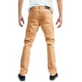 thumbnail image 2 of Alta Men Designer Fashion Slim Skinny Fit Stretch Denim Jeans Pants - Khaki - Size 30, 2 of 8
