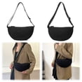 thumbnail image 4 of Bolso Bandolera Crescent Bag Pana Correa Ajustable para Hombres Mujeres Masa, 4 of 8