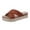 Brown, variant on OAVQHLG3B Women's Linen Rope Platform Sandals Outer Wear Casual Sandals Slippers