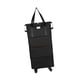 thumbnail image 2 of Bolsa de viaje plegable expandible con ruedas Bolsa de mano plegable Bolsa de viaje Negro Tres Expandir, 2 of 9