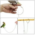 thumbnail image 6 of PBPBOX rings for birds Bird Foot Chain Stainless Steel Open Ring 1Pcs, 6 of 8