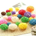 thumbnail image 1 of Dosaele 5pcs Mixed Color Pet Toy Ball, 1 of 6