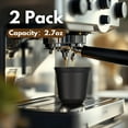 thumbnail image 2 of Juego de Tazas de Café Expreso de Acero Inoxidable de 80 Ml, Paquete de 2 Tazas de Café de Acero Inoxidable 304 de Doble Pared de 2,7 Oz, Color Negro, 2 of 5