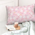 thumbnail image 4 of Fotbe Easter Cute Rabbit Funda de Almohada Decorativa Estilo Occidental, Lujo en Algodón, Fundas para Almohadas King, Cojín Estampado para Decoración del Hogar-16"x24", 4 of 6