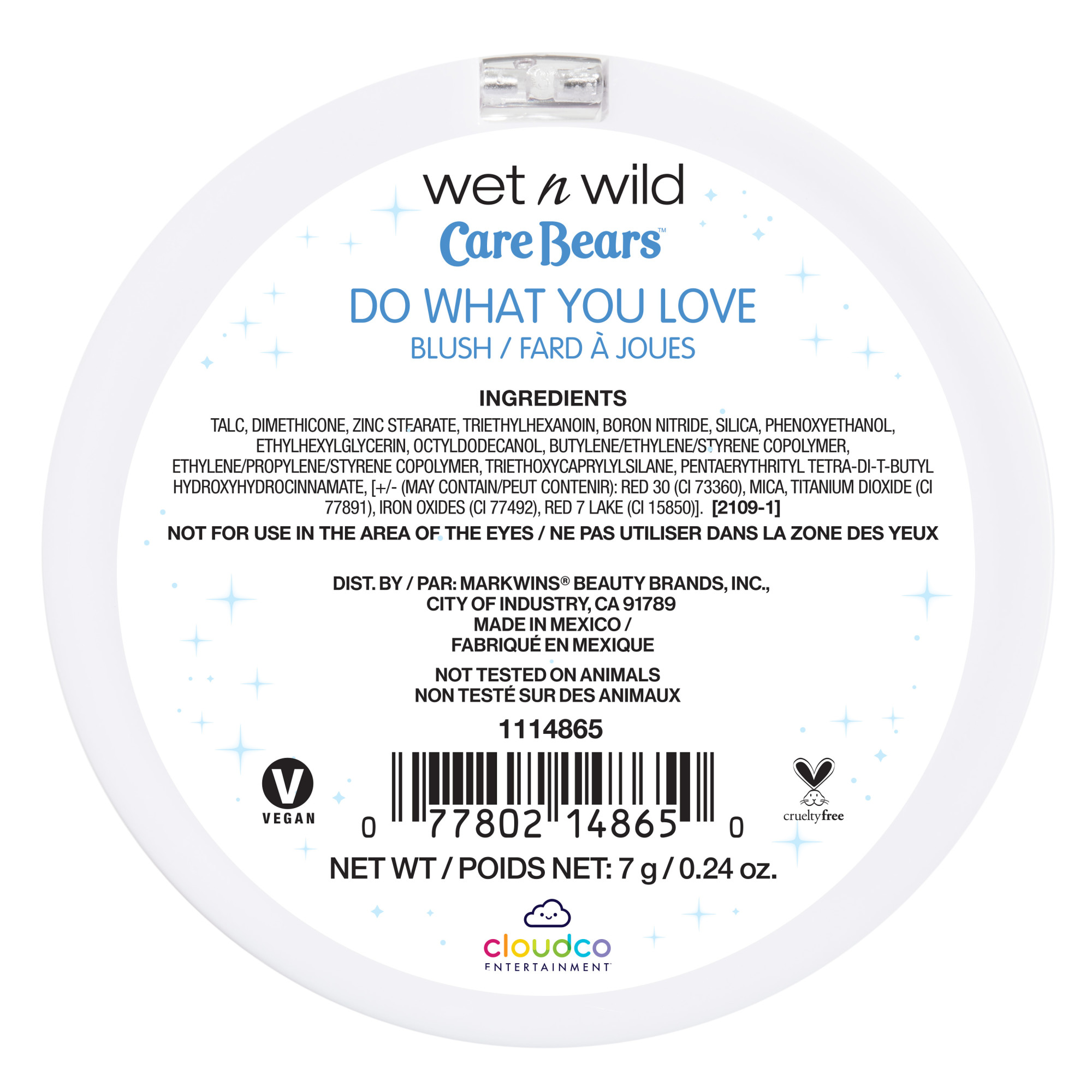 Wet N Wild Care Bears Collection - Do What You Love Blush