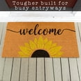 thumbnail image 3 of Coco Coir Door Mat with Heavy Duty Backing, Hello Front Door Mat, Welcome Doormat, 24"x16" Size, Easy to Clean Entry Mat, Beautiful Color and Sizing for Outdoor and Indoor uses, Home Décor, 3 of 7