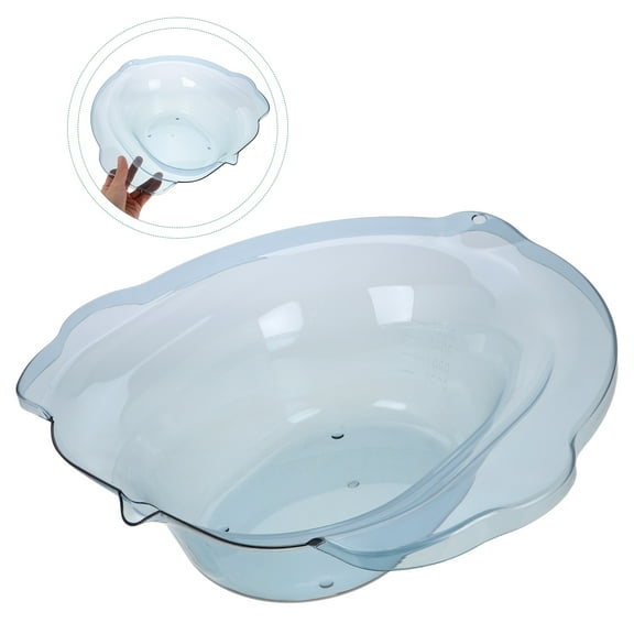 WEUVEB Sitz Bath Basin for Intimate Care, 1 Piece, Portable and Comfortable Personal Hygiene Soaking Tub