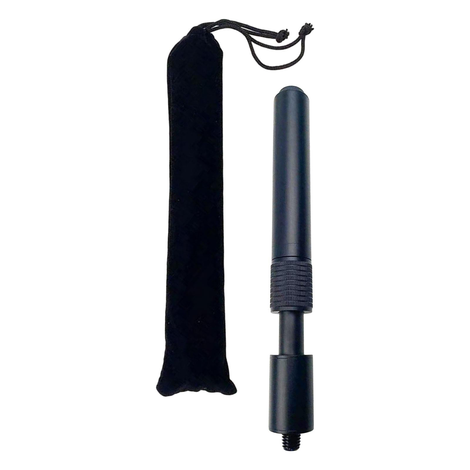 funtasica Pool Cue Extender Telescopic Billiards Pool Cue Extension Professional Cue End Lengthener for Training Snooker Tool Equipment D