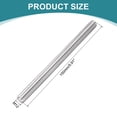 thumbnail image 2 of 2 Pack Fully Threaded Rod, M12 x 150mm 201 Stainless Steel Right Hand Threads Rods with Nuts and Flat Washer, 2 of 6