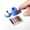 Blue, variant on 13-Piece Mini Colored Pencil Set for Dollhouses and DIY Miniature Scenes, Realistic Tiny Pencils with Mini Storage Case, Cute Dollhouse Desk Accessories, Miniature Scenes Crafting DIY Gift