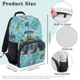 thumbnail image 7 of Uorisanigo 17 Inch Construction Truck School Backpack for Kids 6-13, Large Capacity Casual Daypack for School Travel and Camp, Durable with Adjustable Shoulder Straps, 7 of 7