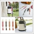 thumbnail image 5 of 4 Pcs DIY Braided Rope Ornament Bag Decor Kit Macrame Carabiner, 5 of 6