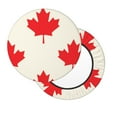 thumbnail image 2 of Naloa Happy Canada Day Round Bar Stool Cushion Cover 12-14 inch, Fits Kitchen, Office, Restaurant Chairs - 12 inch, 2 of 7