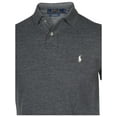 thumbnail image 3 of Polo Ralph Lauren BLACK HEATHER Men's Classic Slim Fit S/S Shirt, US Large, 3 of 3