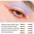 thumbnail image 4 of Adhesivos de Sombra y Delineador para Párpados, Efecto Duradero y Natural, Color Naranja, 5 Pares (10 Unidades), Material ABS, Fácil de Usar y Quitar, Ideal para Maquillaje Diario o Fiestas Nocturnas, 4 of 6
