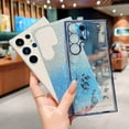 thumbnail image 2 of for Samsung Galaxy S23 Ultra Glitter Clear Case for Women Girls Cute Flower Bling Sparkle Luxury Plating Full Lens Camera Protection Phone Cover for S23 Ultra 5g 6.8" 2023 (Sierra Blue), 2 of 8