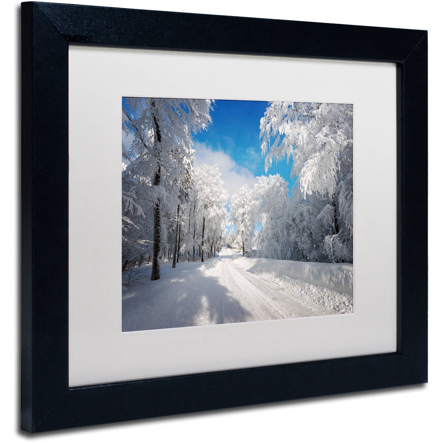 Trademark Fine Art "Going Nowhere" Canvas Art by Philippe Sainte-Laudy, White Matte, Black Frame