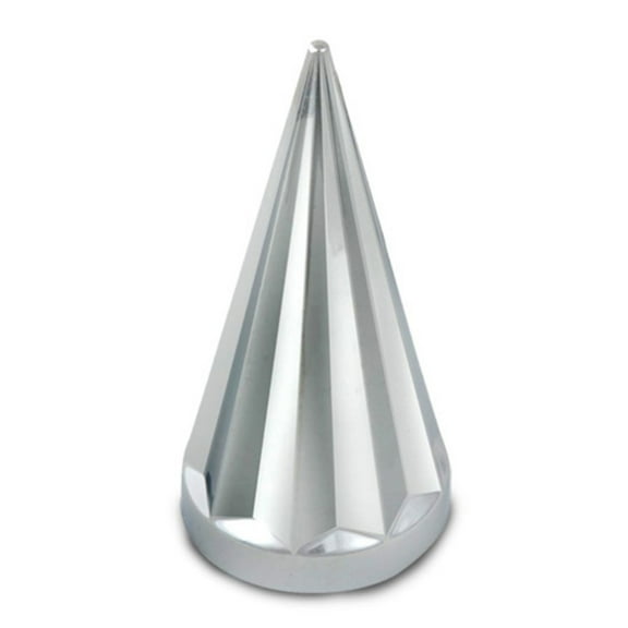 Grand General 10229  -  33MM Chrome Plastic Axis Screw-On Lug Nut Cover