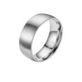 thumbnail image 1 of Rings for Women TITANIUM Titanium Steel Frosted Ring Stainless Steel Ring Male Gift for Women, 1 of 3
