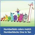 thumbnail image 4 of hand2mind Numberblocks® Numberblob Counting Set, Math Counters for Kids, Color Sorting Toys, Ages 3+, 4 of 8