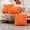 Orange, variant on Jpxdew Black Solid Color Comfort Knitted Woven Snow Flake Velvet Pillow Cover Turtle Back Texture Cushion Case for Sofa,for Bed,for Living Room Pillow Shell