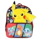 thumbnail image 2 of Mochila Bioworld Pokémon 3D Pikachu Bulbasaur Squirtle 14 pulgadas, 2 of 4