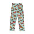 thumbnail image 5 of Balery Dachshund Christmas Play print Men's Pajama Pants,Ultra Lightweight Pjs,Lounge Pant-Large, 5 of 9