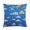 Pattern-1, variant on Abstract Clouds And Weather Symbols Cushion Pillow Cover 16"x16" Retro Nursery Rainbow Sun Cloud Decorations Pillow Covers Cool Pillow Cases Pillows for Couch Sofa Patio Furniture Home Decor