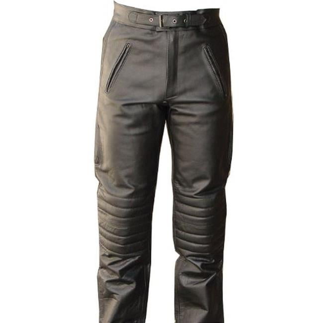 Shelter 407-30 Size 30 V-Pilot Style Motorcycle Leather Pants