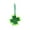 Shamrock, variant on nvzhuang Irish Day Tree Tree Ornament Hanging Hats Shamrock Letters Gnomes Ornaments for Christmas Tree Party Home Decorations