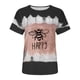 thumbnail image 4 of Top de manga corta para mujer con estampado degradado sexy de verano para mujer Fridja ghk4542, 4 of 4