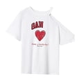 thumbnail image 3 of Camiseta de Mujer Jinwen Básica de Verano S Poliéster Manga Corta, 3 of 7