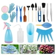 thumbnail image 2 of Amdohai 21PCS Garden Planting Tool Set Bonsai Succulent Transplanting Miniature Fairy Mini, 2 of 9