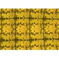 thumbnail image 1 of Ahgly Company Machine Washable Indoor Rectangle Abstract Yellow Modern Area Rugs, 7' x 10', 1 of 4