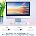 thumbnail image 1 of 2 PACKS Webcam Cover Large Size For Laptop Desktop PC Webcam Private Security Sleeves Sturdy Durable Private Security Sleeves white, 1 of 6