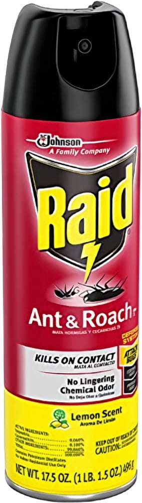 Raid® Ant & Roach Killer Lemon Scent (Pack of 6)