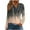 Khaki, variant on YUGYXL Women's Henley Hoodies Drawstring Button Long Sleeve Sweatshirt Dressy Tie Dye Hooded Clothes Black S
