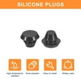 thumbnail image 4 of Uxcell 50pack Silicone Plugs, Rubber Round Snap in Locking Hole Plugs Waterproof Hole Plug for 5-5.5mm Hole, Black, 4 of 6