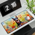 thumbnail image 3 of Welcome Spring Summer Doberman Pinscher Portrait Flower Blue Sky Desk Mat Full Keyboard Mouse Pad Doberman Dog Lover Gifts Large Mousepad - 12001, 3 of 5