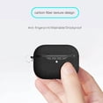thumbnail image 4 of for AirPods 4 Case slip Lychee Pattern Carbon Fiber Texture Shockproof Washable Cover Earphone Protective For AirPodsP, 4 of 8