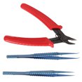 thumbnail image 4 of Pinzas de reparación Jadeshay Alicates de reparación electrónica resistentes A la corrosión Tipo A, 4 of 8